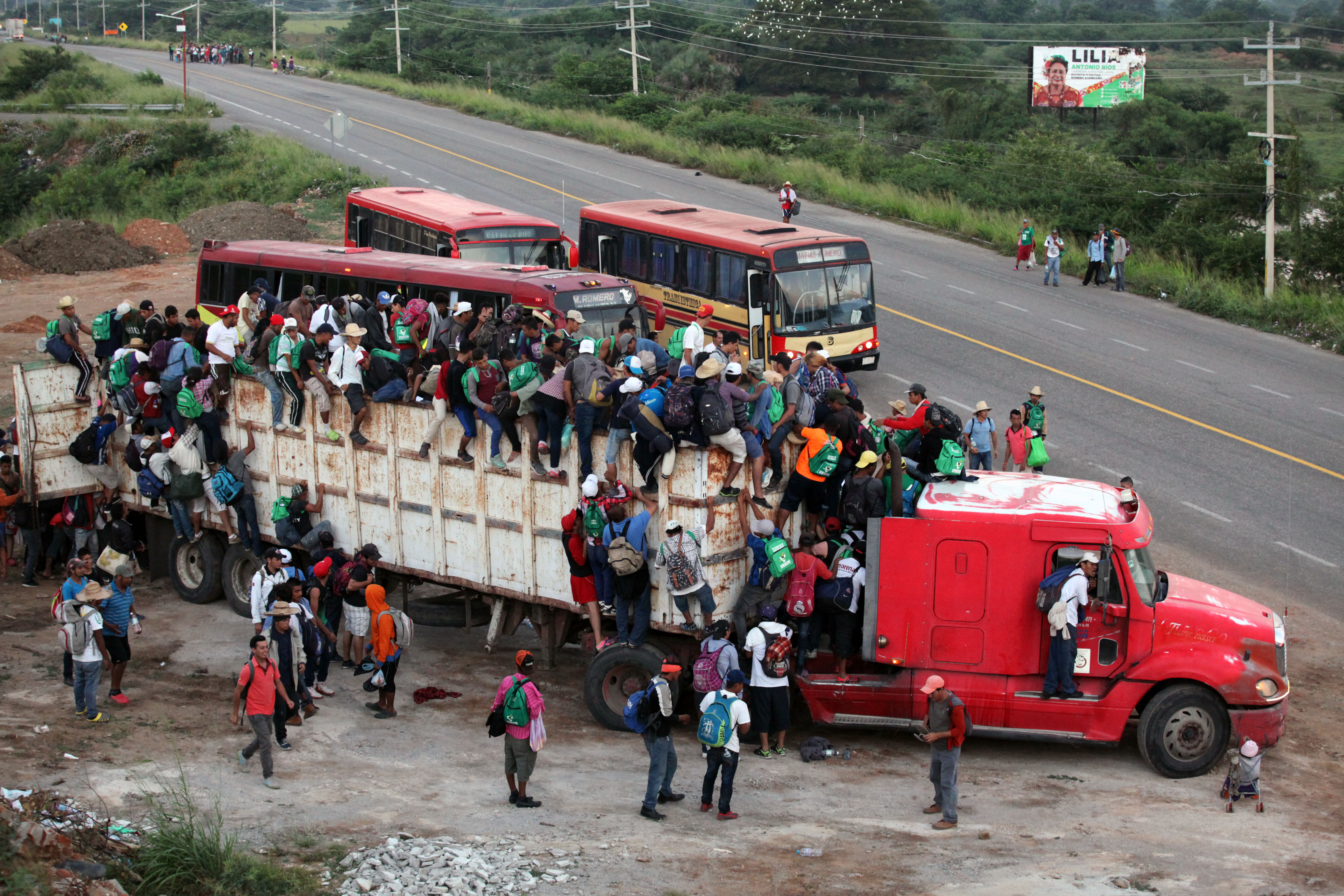 Honduran Migrant Caravan Bound for the United States Disbanded Following Violent Confrontations